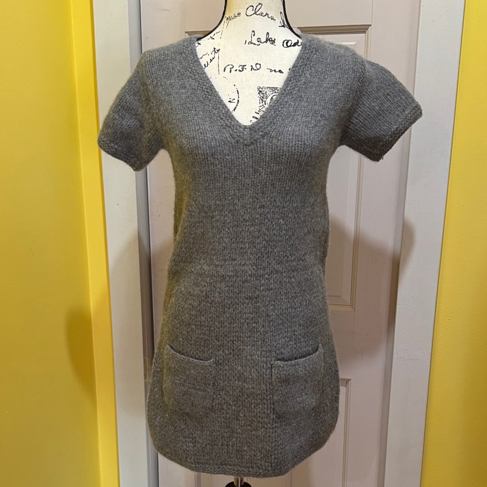 French Connection Charcoal Knit Sweater